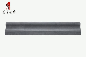 唐语仿古砖雕线条门套线内圆角砖TY-XT120-4 12/18公分
